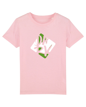 DARK (verde, alb) Cotton Pink