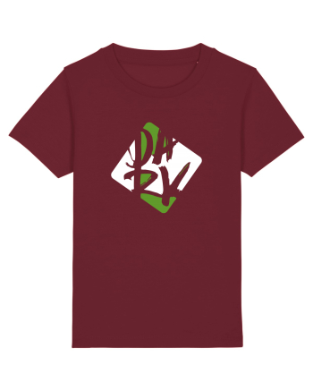 DARK (verde, alb) Burgundy