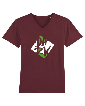 DARK (verde, alb) Burgundy