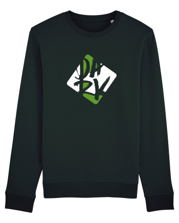 DARK (verde, alb) Black