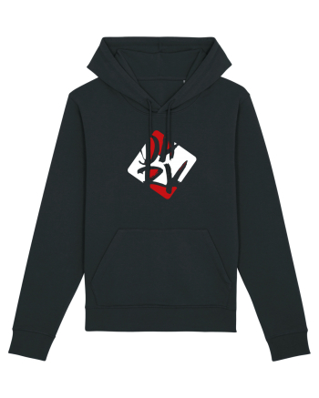 DARK (rosu, alb) Black