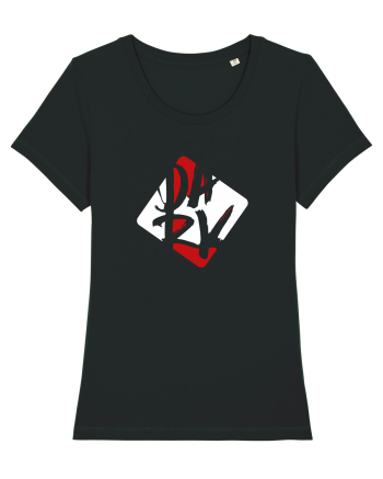 DARK (rosu, alb) Black