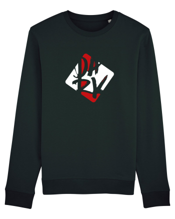 DARK (rosu, alb) Black