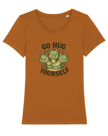 Go hug yourself - dragon style Roasted Orange