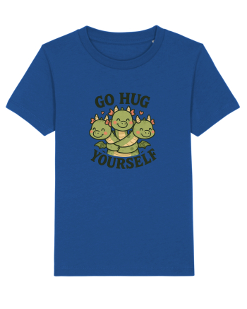 Go hug yourself - dragon style Majorelle Blue
