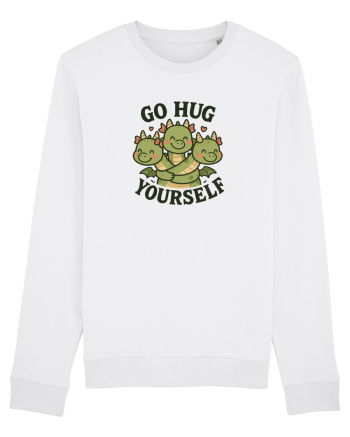 Go hug yourself - dragon style White