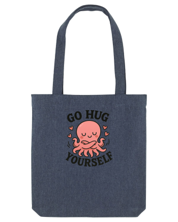 Go hug yourself - octopus style Midnight Blue