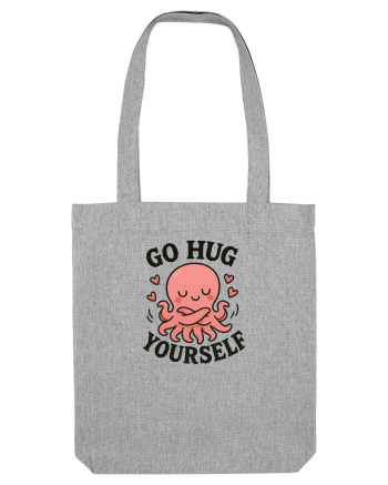 Go hug yourself - octopus style Heather Grey