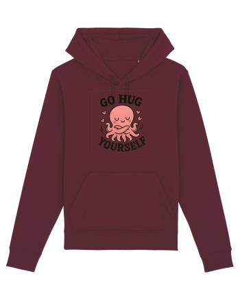 Go hug yourself - octopus style Burgundy