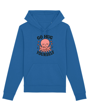 Go hug yourself - octopus style Royal Blue