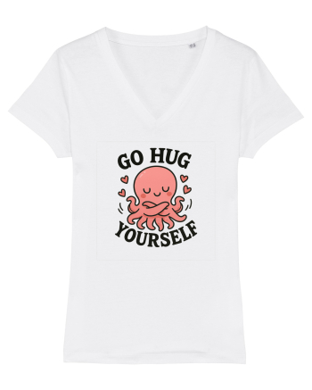 Go hug yourself - octopus style White