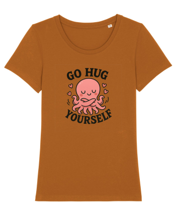 Go hug yourself - octopus style Roasted Orange