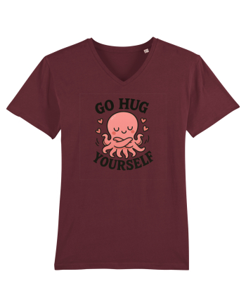 Go hug yourself - octopus style Burgundy
