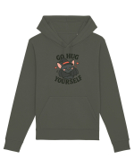 Go hug yourself - Halloween bat style Hanorac Unisex Drummer