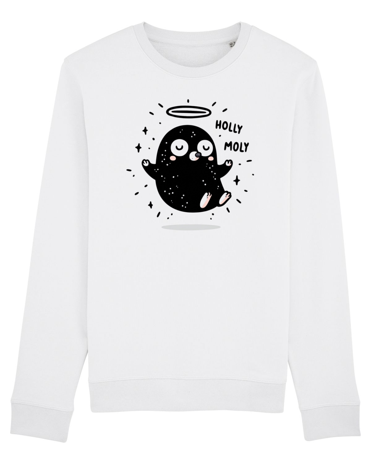 Bluză mânecă lungă Unisex Rise White