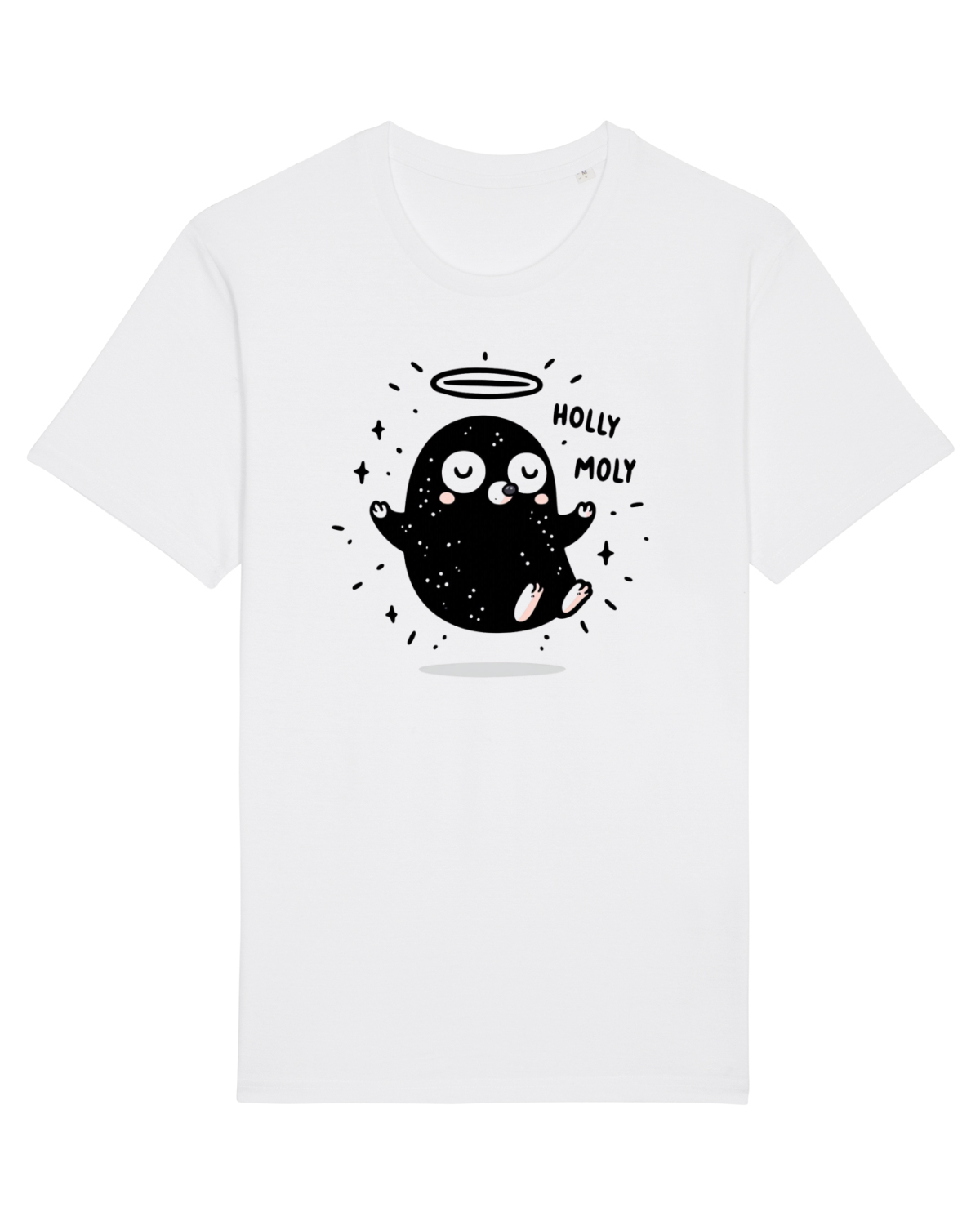 Tricou mânecă scurtă Unisex Rocker White