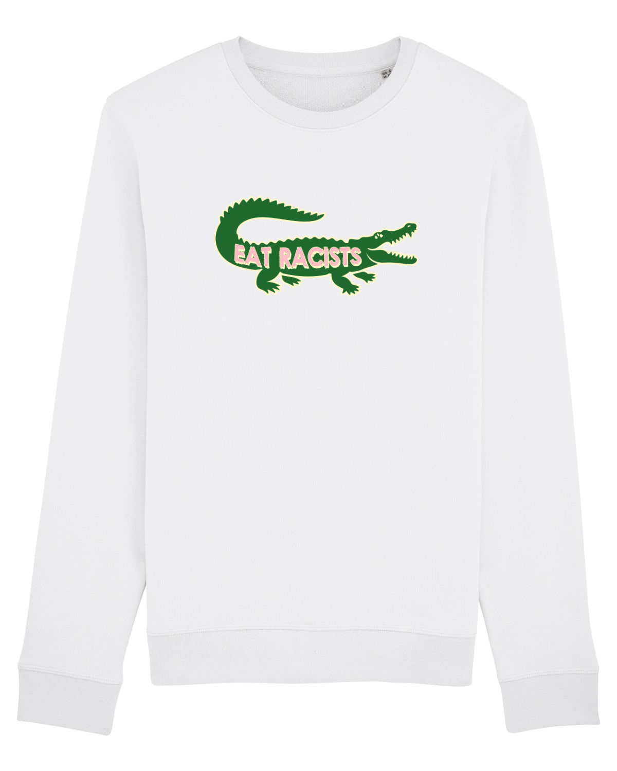 Bluză mânecă lungă Unisex Rise White