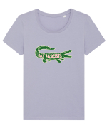 Eat Fascists Tricou mânecă scurtă guler larg fitted Damă Expresser