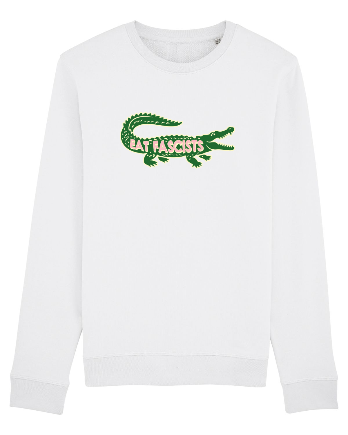 Bluză mânecă lungă Unisex Rise White