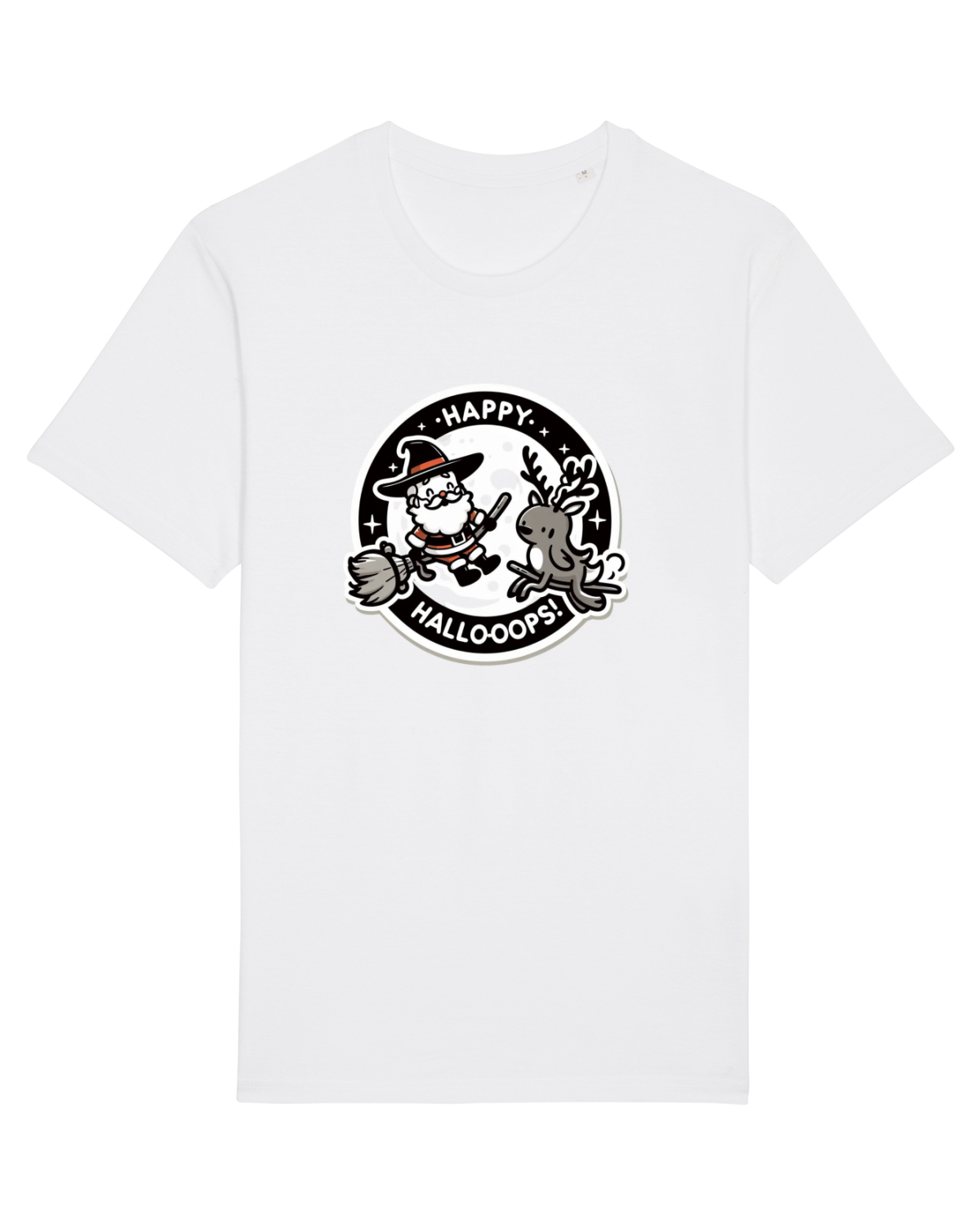 Tricou mânecă scurtă Unisex Rocker White