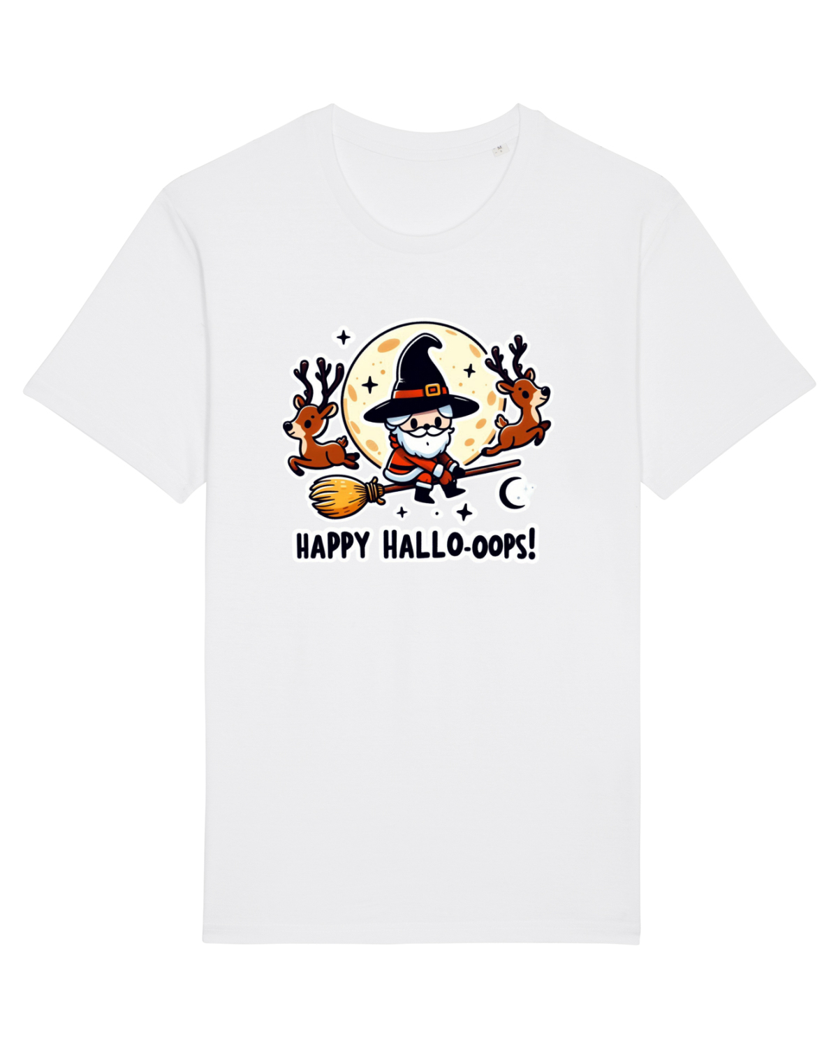 Tricou mânecă scurtă Unisex Rocker White