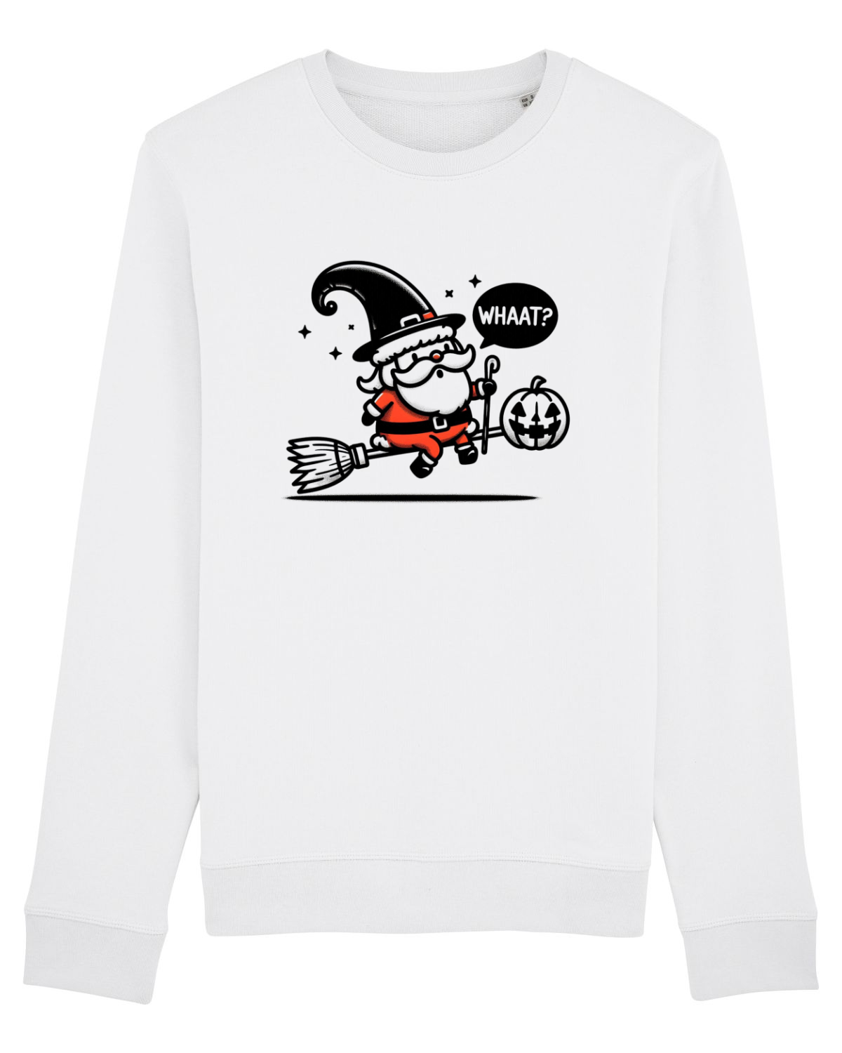 Bluză mânecă lungă Unisex Rise White