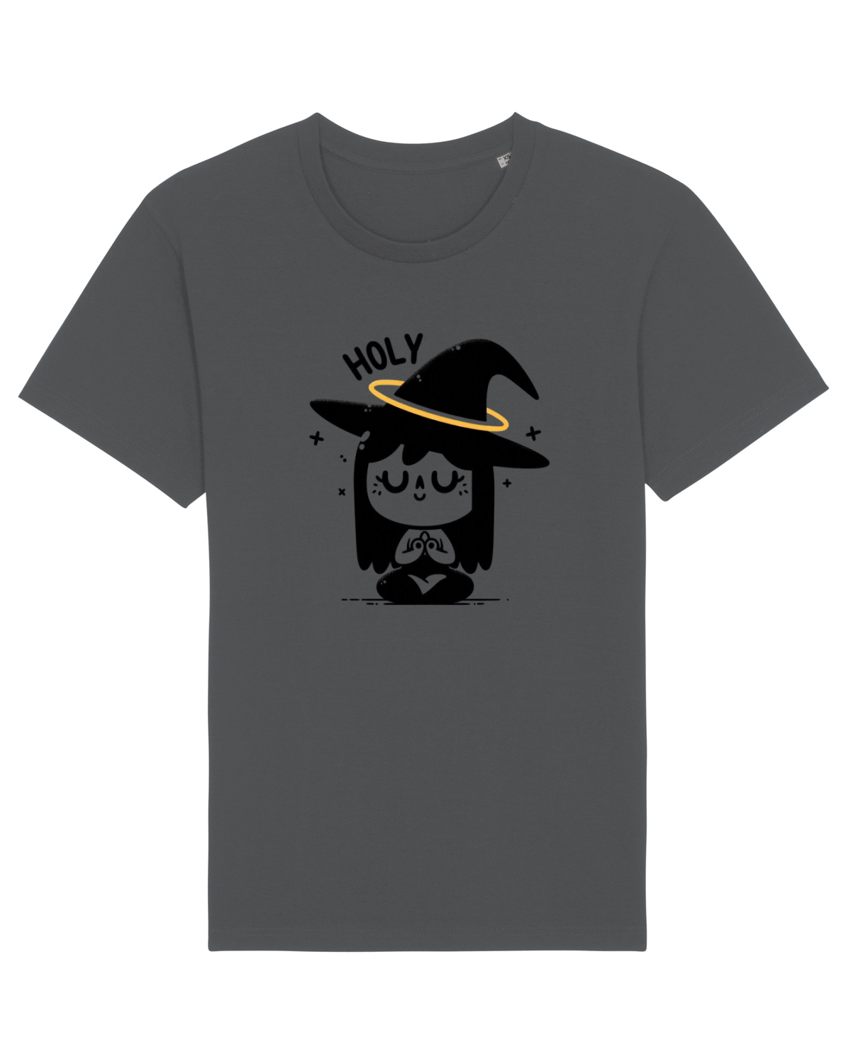 Tricou mânecă scurtă Unisex Rocker Anthracite