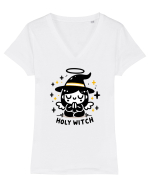 Holy Witch 2 Tricou mânecă scurtă guler V Damă Evoker