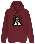 Shut yout front door - 2 ghosts Hanorac cu fermoar Unisex Connector