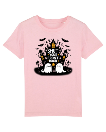 Shut yout front door - 2 ghosts Cotton Pink