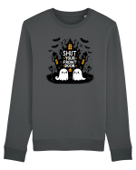 Shut yout front door - 2 ghosts Bluză mânecă lungă Unisex Rise