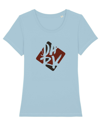 DARK (rosu, negru) Sky Blue