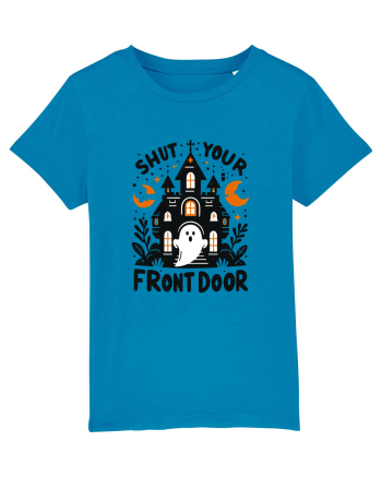 Shut your front door - cute  ghost Azur