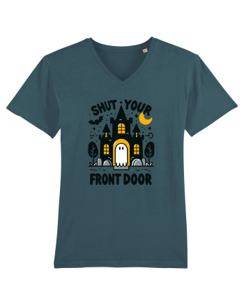 Shut your front door - cute yellow  ghost Stargazer