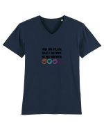 Am un plan dar e secret și nu merge Tricou mânecă scurtă guler V Bărbat Presenter