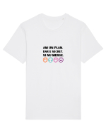 Am un plan dar e secret și nu merge Tricou mânecă scurtă Unisex Rocker