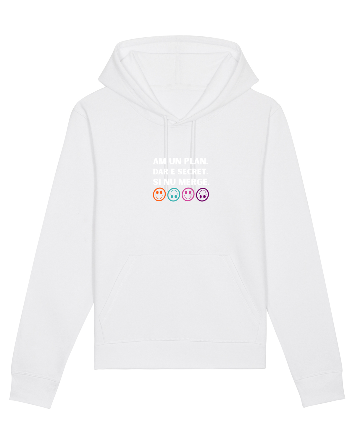 Hanorac Unisex Drummer White
