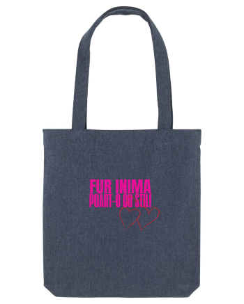 Fur inima, poart-o cu stil Midnight Blue