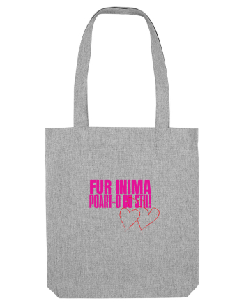 Fur inima, poart-o cu stil Heather Grey