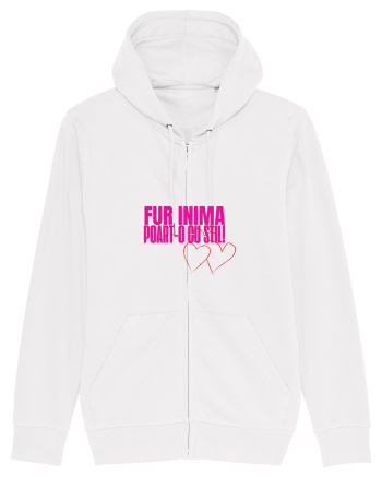 Fur inima, poart-o cu stil White