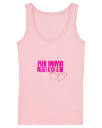 Fur inima, poart-o cu stil Cotton Pink