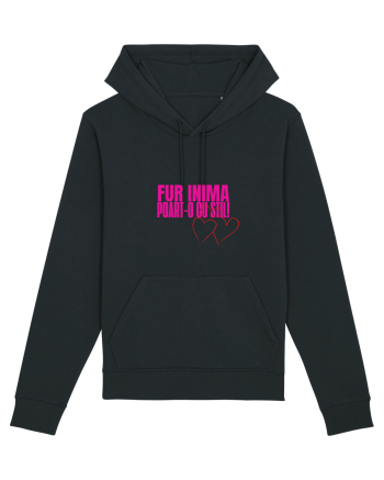 Fur inima, poart-o cu stil Black