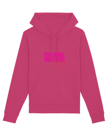 Fur inima, poart-o cu stil Raspberry