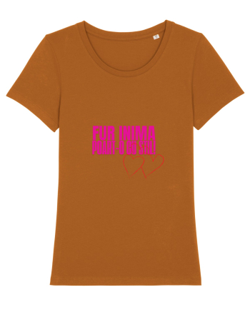 Fur inima, poart-o cu stil Roasted Orange