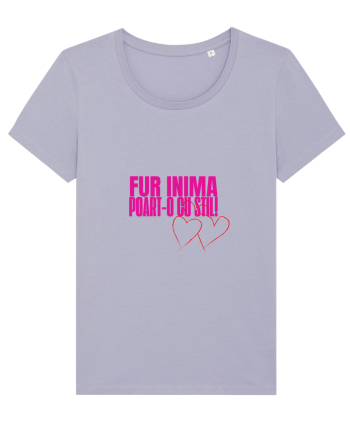Fur inima, poart-o cu stil Lavender