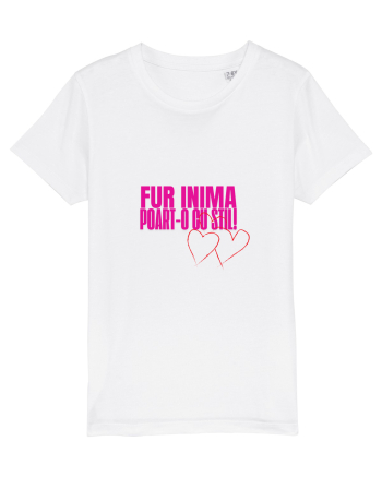Fur inima, poart-o cu stil White