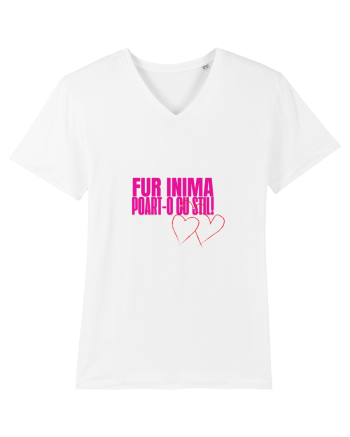 Fur inima, poart-o cu stil White