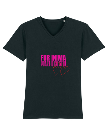 Fur inima, poart-o cu stil Black