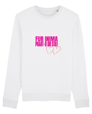 Fur inima, poart-o cu stil White