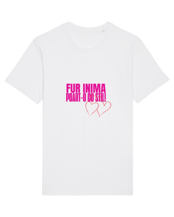 Fur inima, poart-o cu stil White